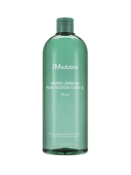 Глубокоувлажняющий тонер с морскими минералами JMsolution Marine Luminous Pearl Moisture Toner XL 600мл